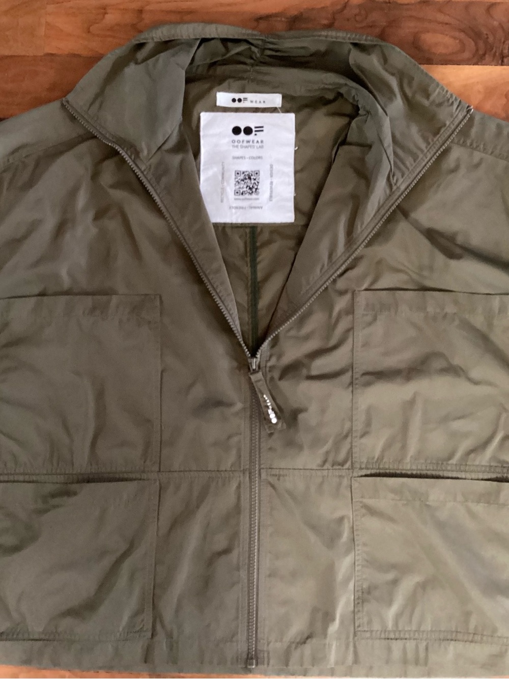 Lightweight Olive Green Shirt Jacket